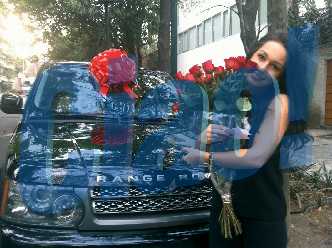 Irina a primit o superba masina din partea sotului