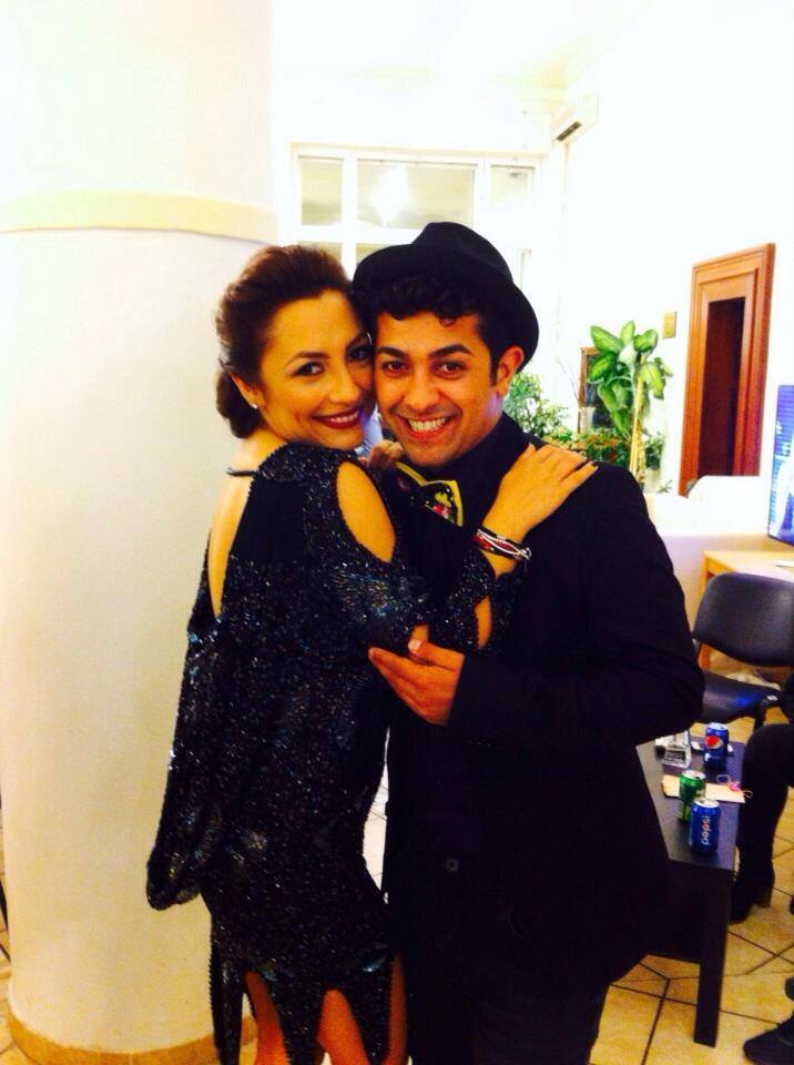 Valentin Dinu a fost foarte apreciat de Andra la concursul 