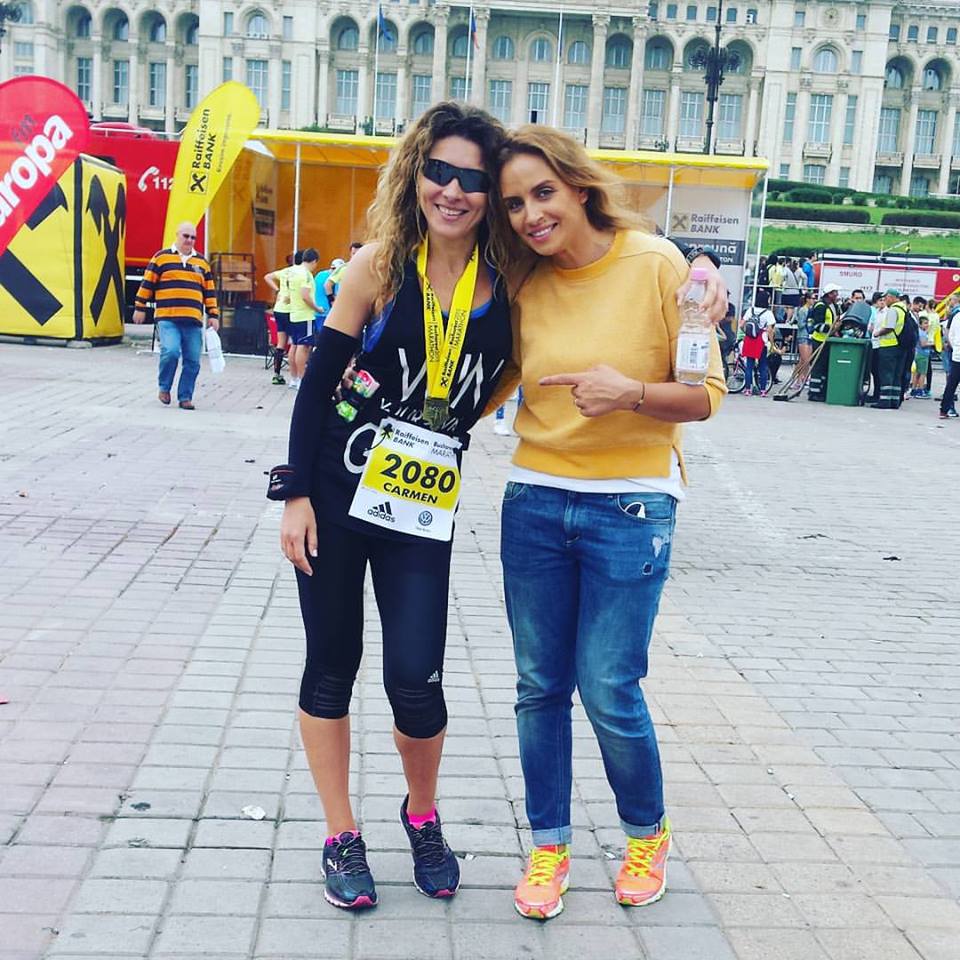 Adina Halas a fost alaturi de prietena ei, pentru a o sustine