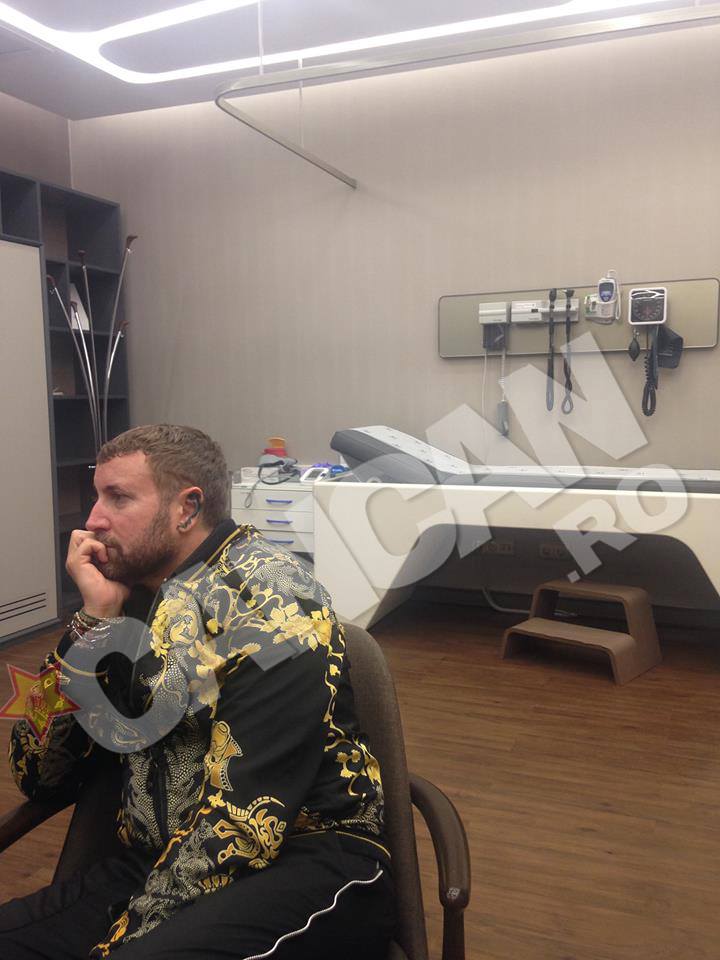 Catalin Botezatu era foarte ingandurat inainte de operatie, insa pare ca si-a pastrat calmul