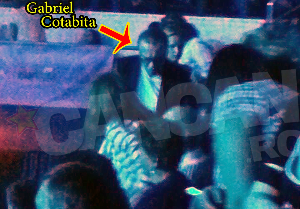 Gabriel Cotabita si-a facut aparitia la concertul Vunk de miercuri seara