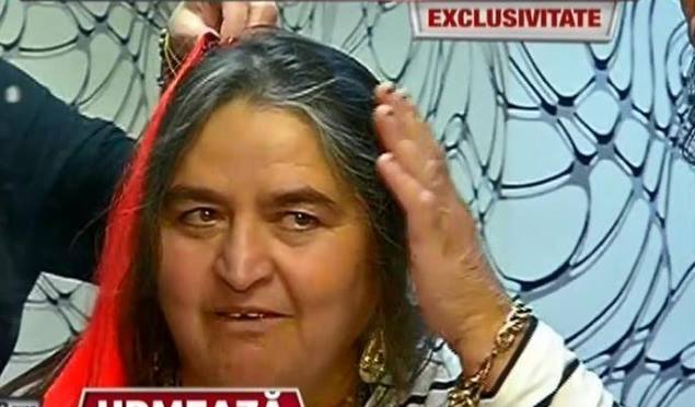 Mama lui Leo de la Strehaia a fost la salon pentru prima data in viata ei