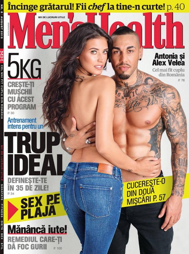 Antonia topless alaturi de Alex Velea