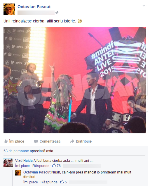 Aceasta este postarea lui Mistretu, care a nascut atatea discutii