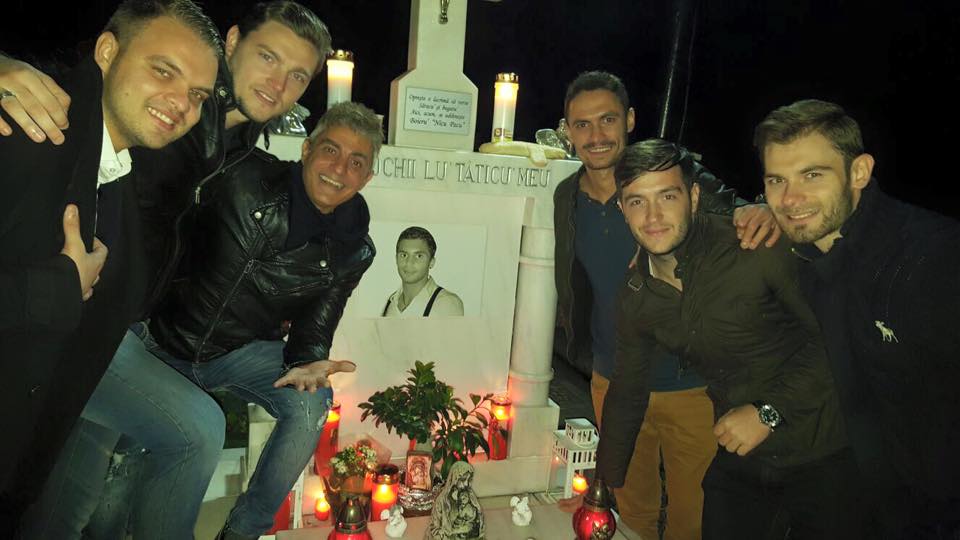 Gianni Pascu si prietenii lui Franco l-au comemorat in ziua in care tanarul si-a pierdut viata