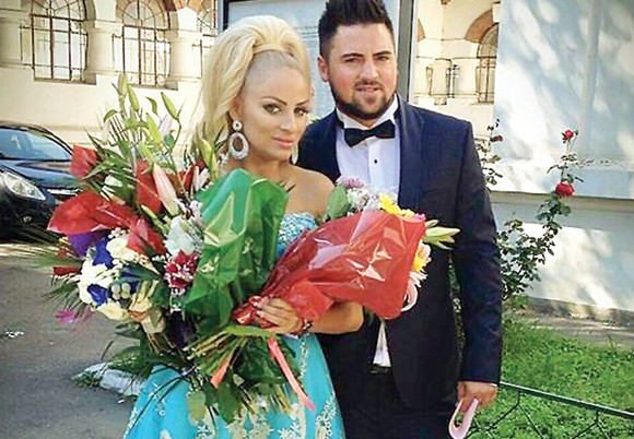 Sanziana Buruiana si sotul ei