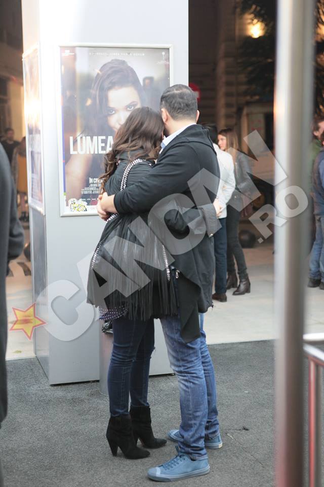 Andra si Maruta s-au imbratisat tandru in fata cinematografului Pro