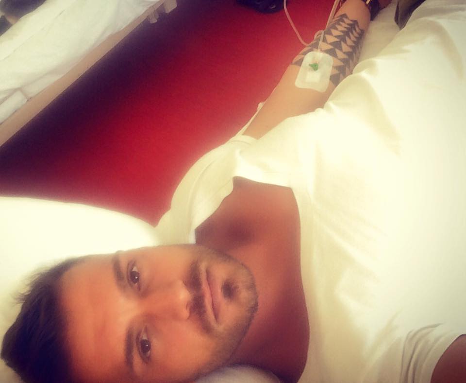 Bogdan Vladau a ajuns la perfuzii