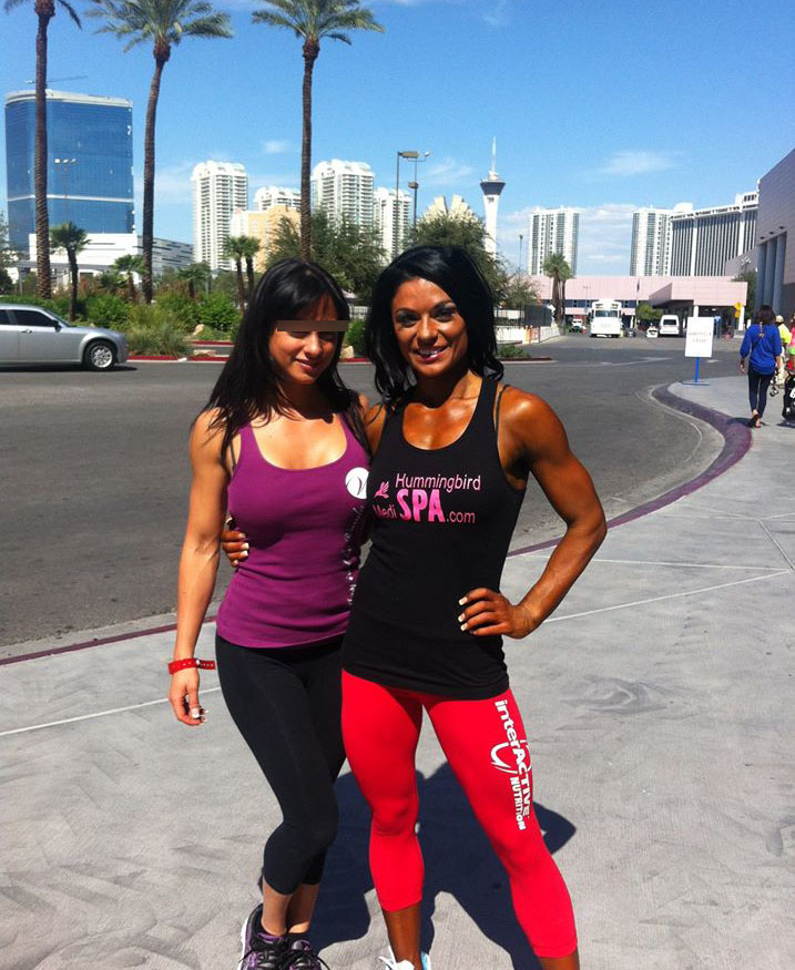 Vanda este aproape de nerecunoscut, dar extrem de sexy