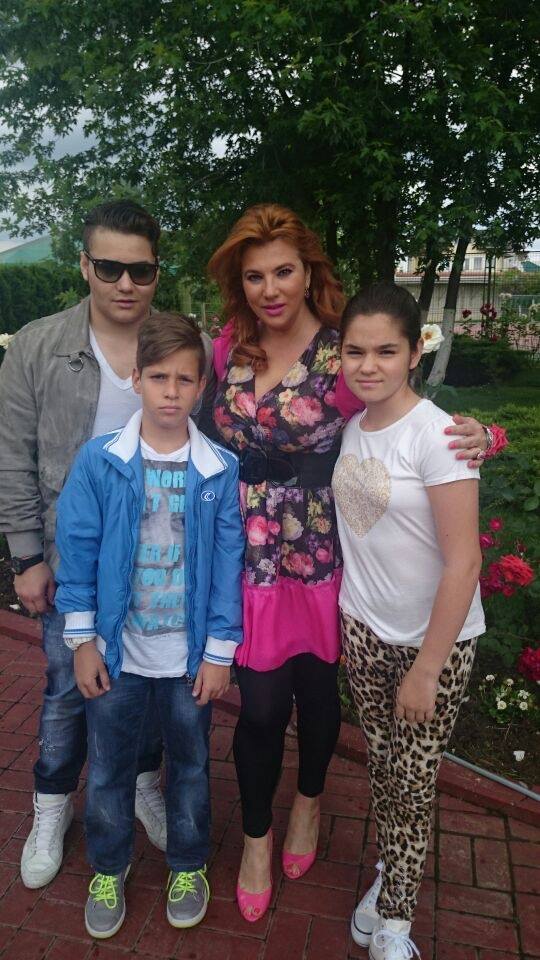 Cristi Borcea are trei copii cu Mihaela