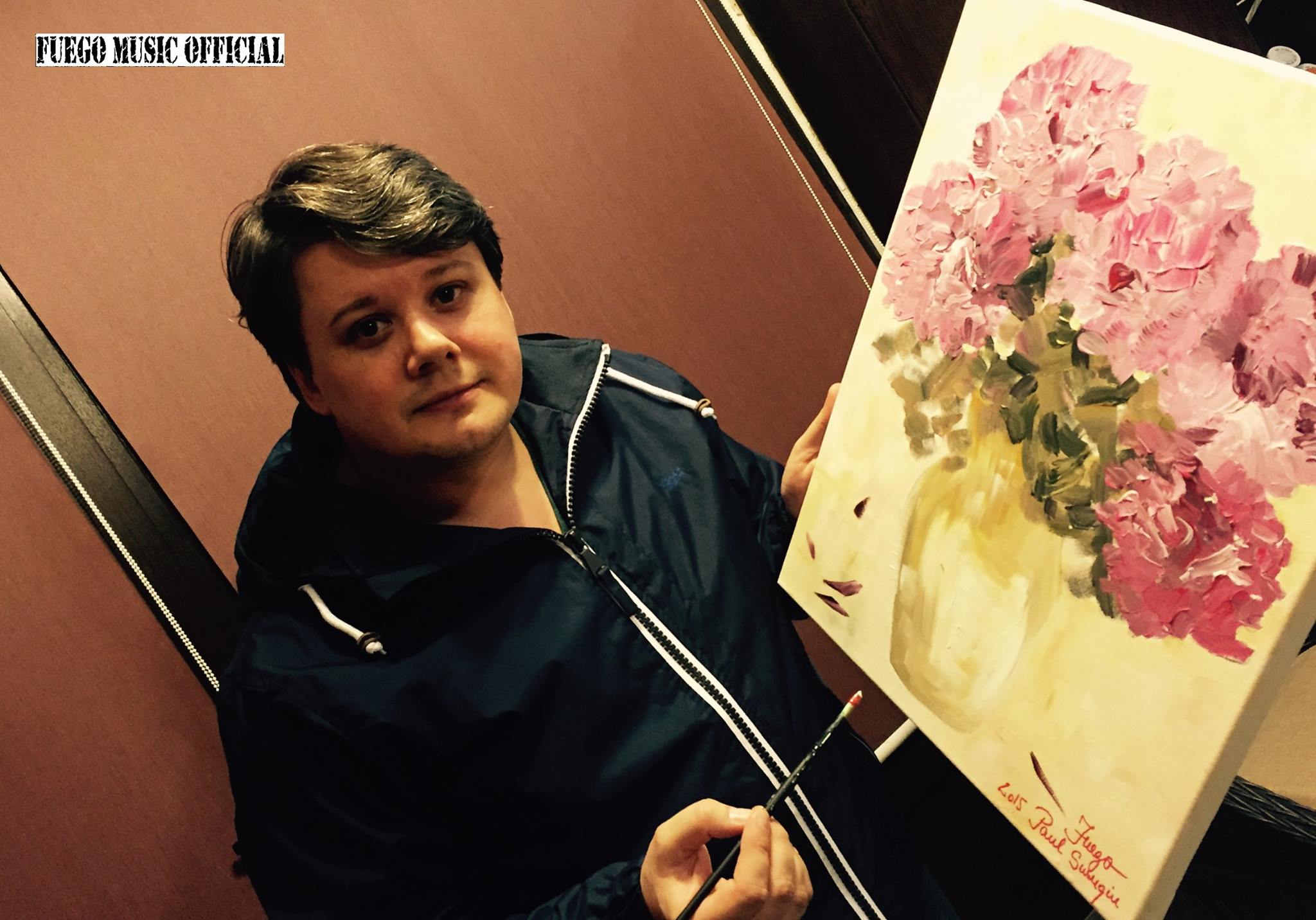 Fuego este pasionat de pictura
