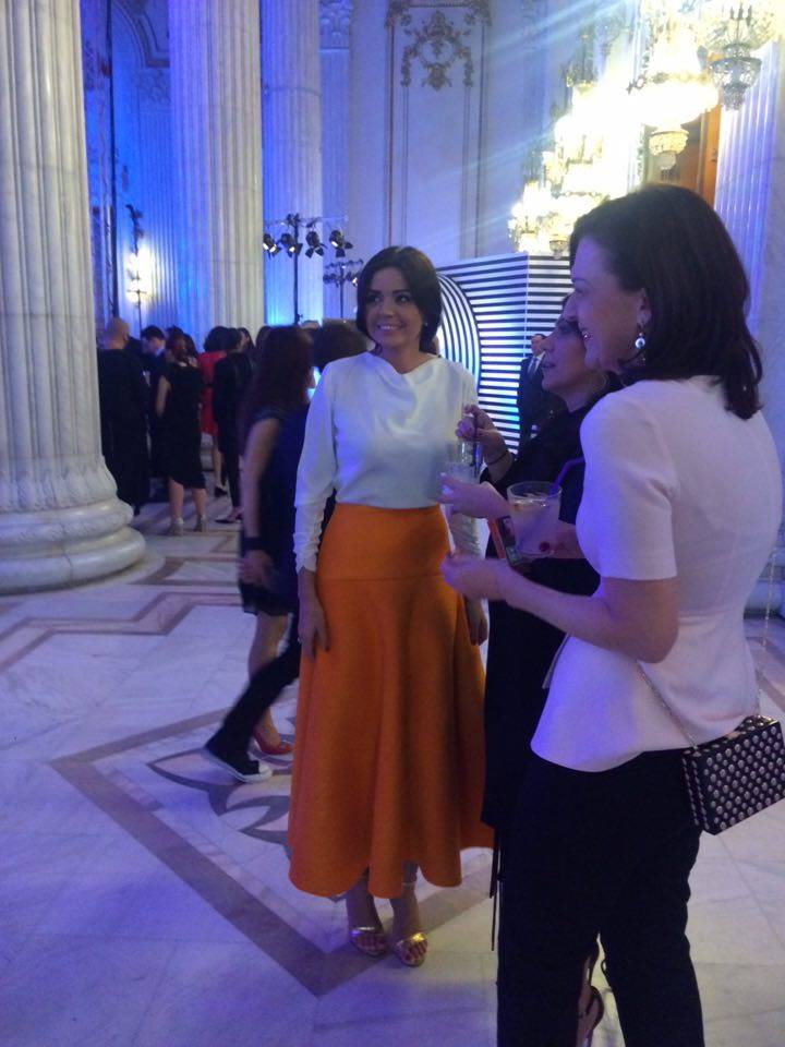 Albertina nu a purtat o tinuta potrivita pentru eveniment