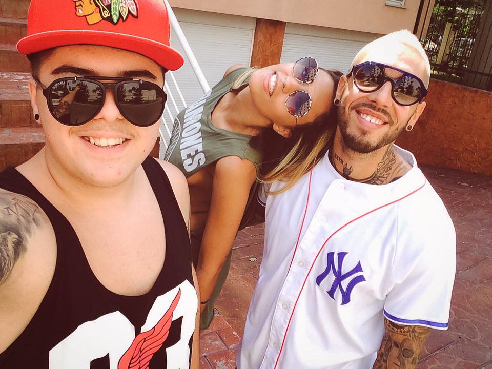 Lino este mandru de Antonia si Alex Velea, care au grija de el