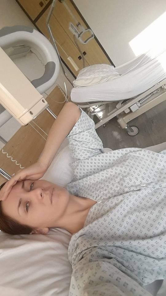 Daniela Roba este internata de doua zile in spital