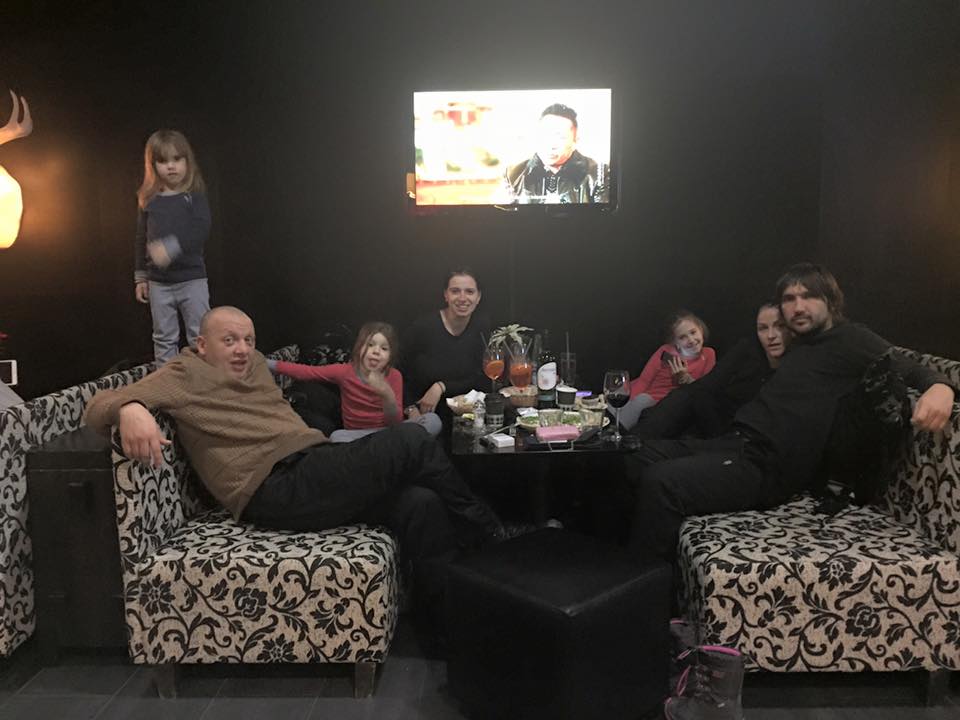 Dan Alexa, alaturi de familie si prieteni