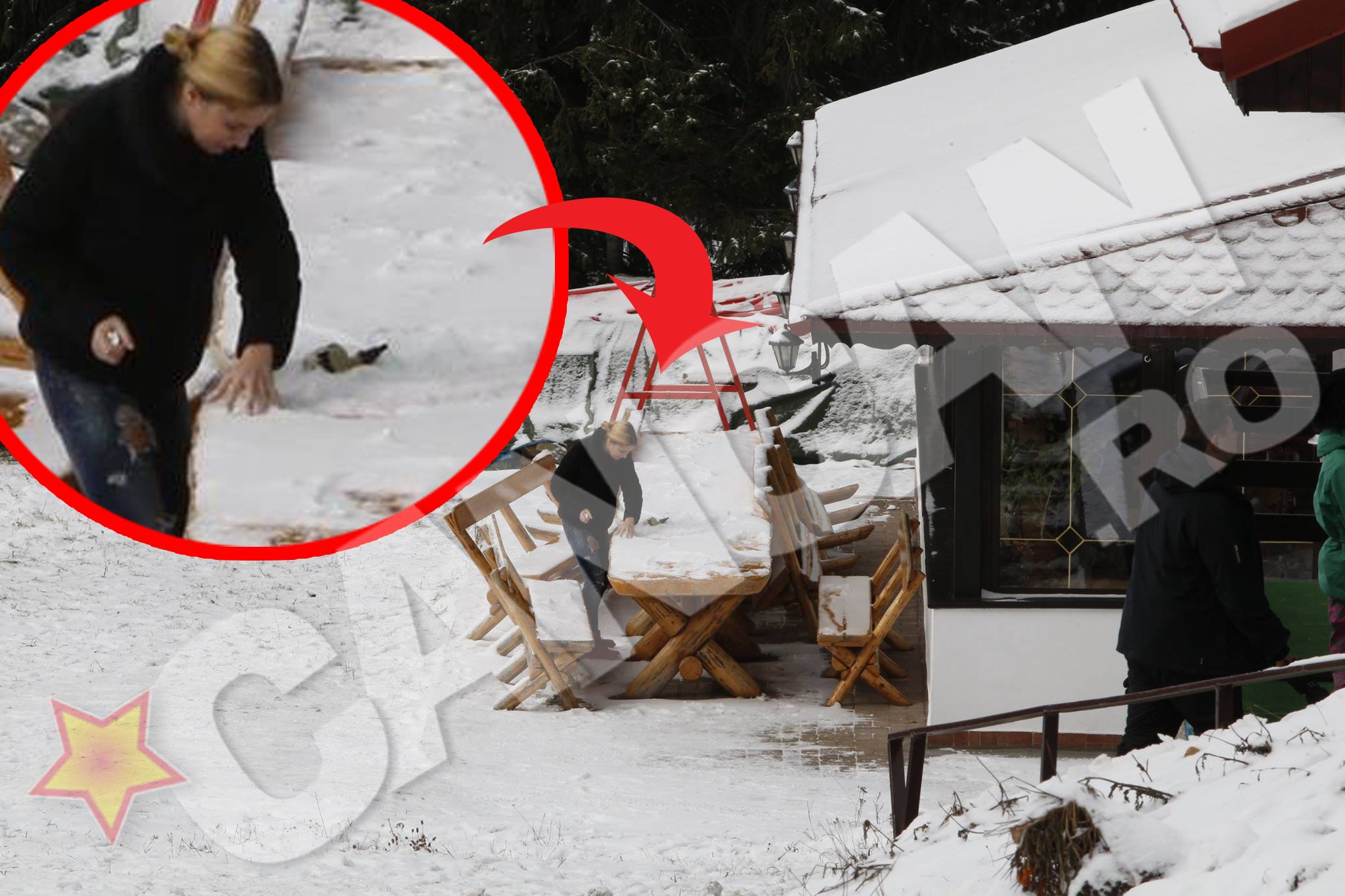 Daiana pozeaza o crema de fata