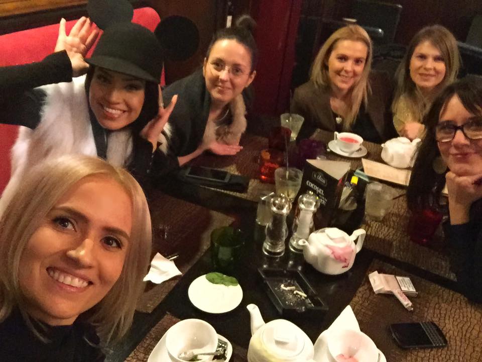 Adelina s-a intalnit la masa cu jurnalistele Kanal D