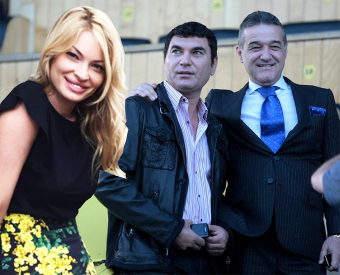 Valentina Pelinel, Cristi Borcea si Gigi Becali