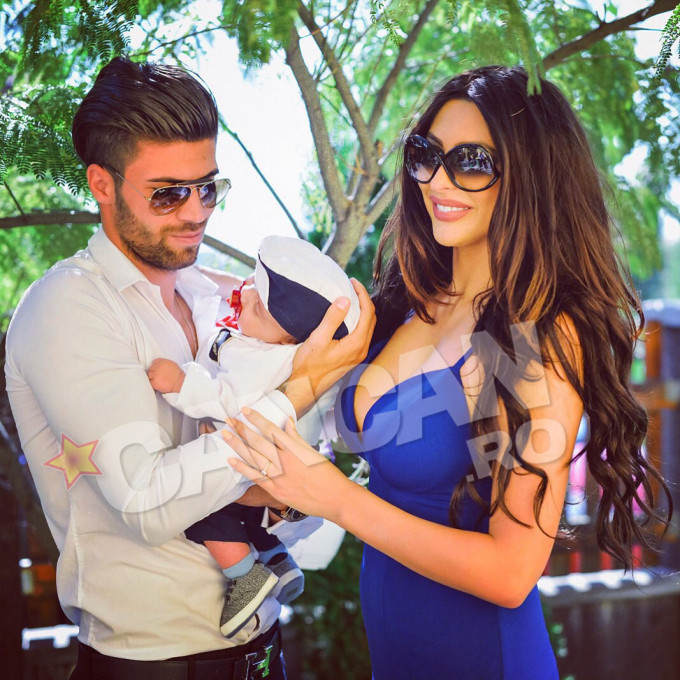 Bianca Jurca, Catalin Balauta si copilul celor doi