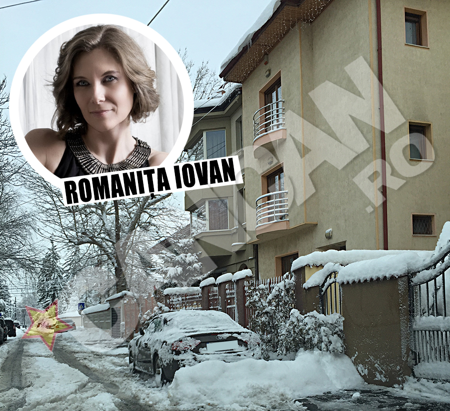 Ramanita Iovan si-a indepartat zapada din fata locuintei