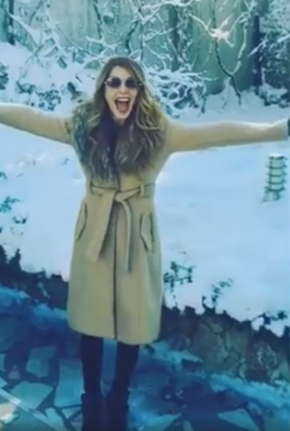 Ilinca se bucura de fiecare clipa din viata