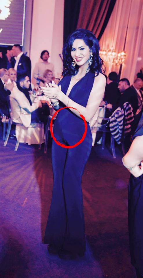 In urma acestei fotografii au aparut unele speculatii ca este insarcinata