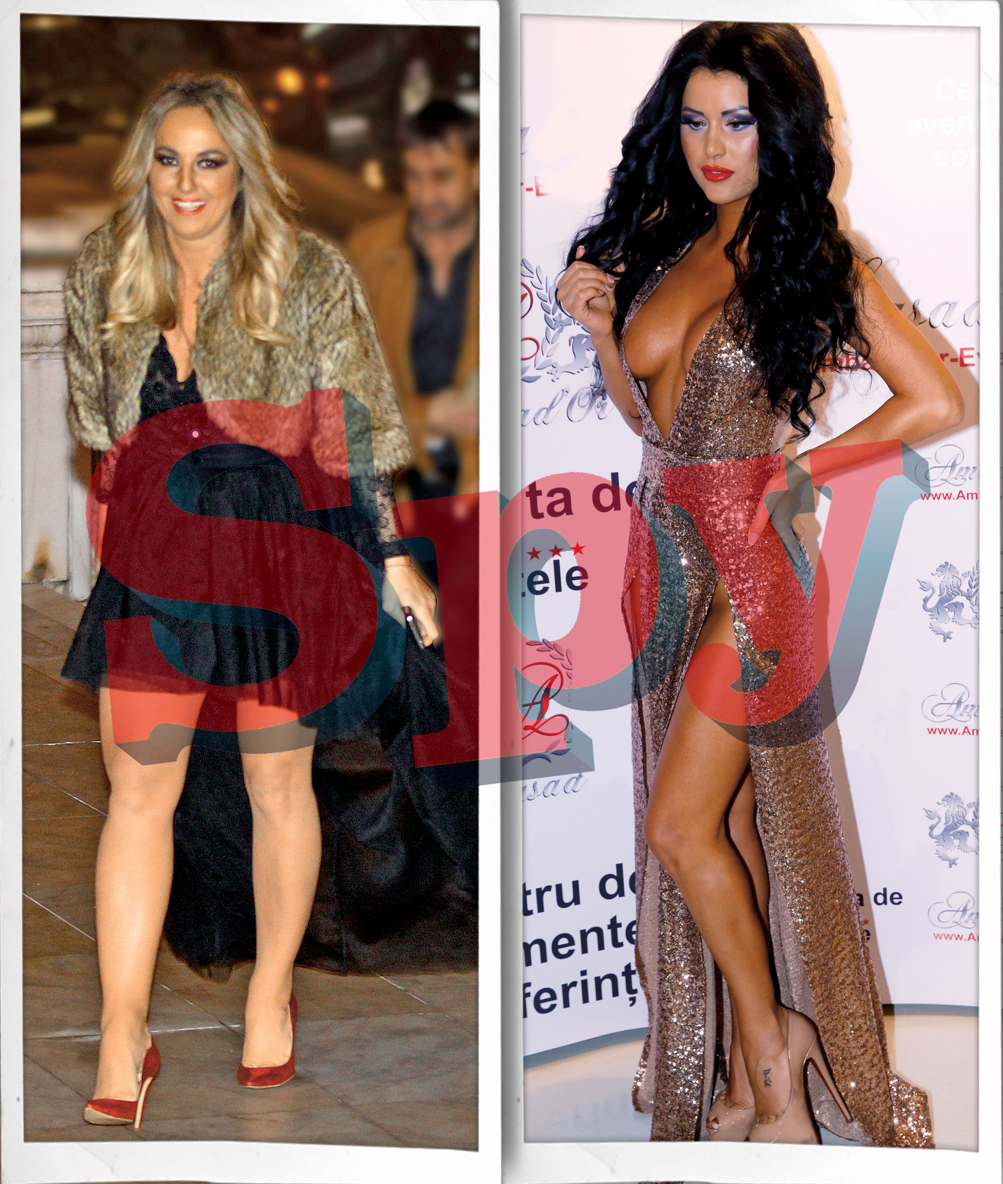 Daniela Crudu si Florentina Opris s-au imbracat PROST