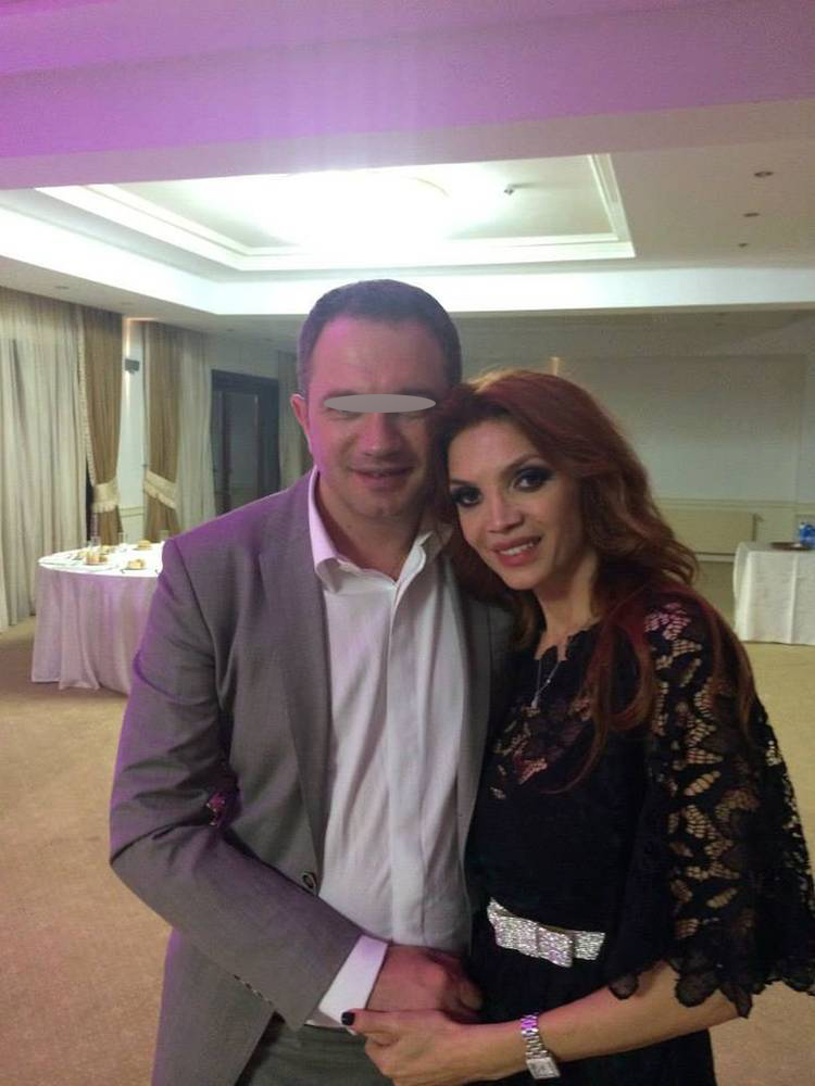 Cristina Spatar si sotul ei pe vremea cand erau un cuplu fericit