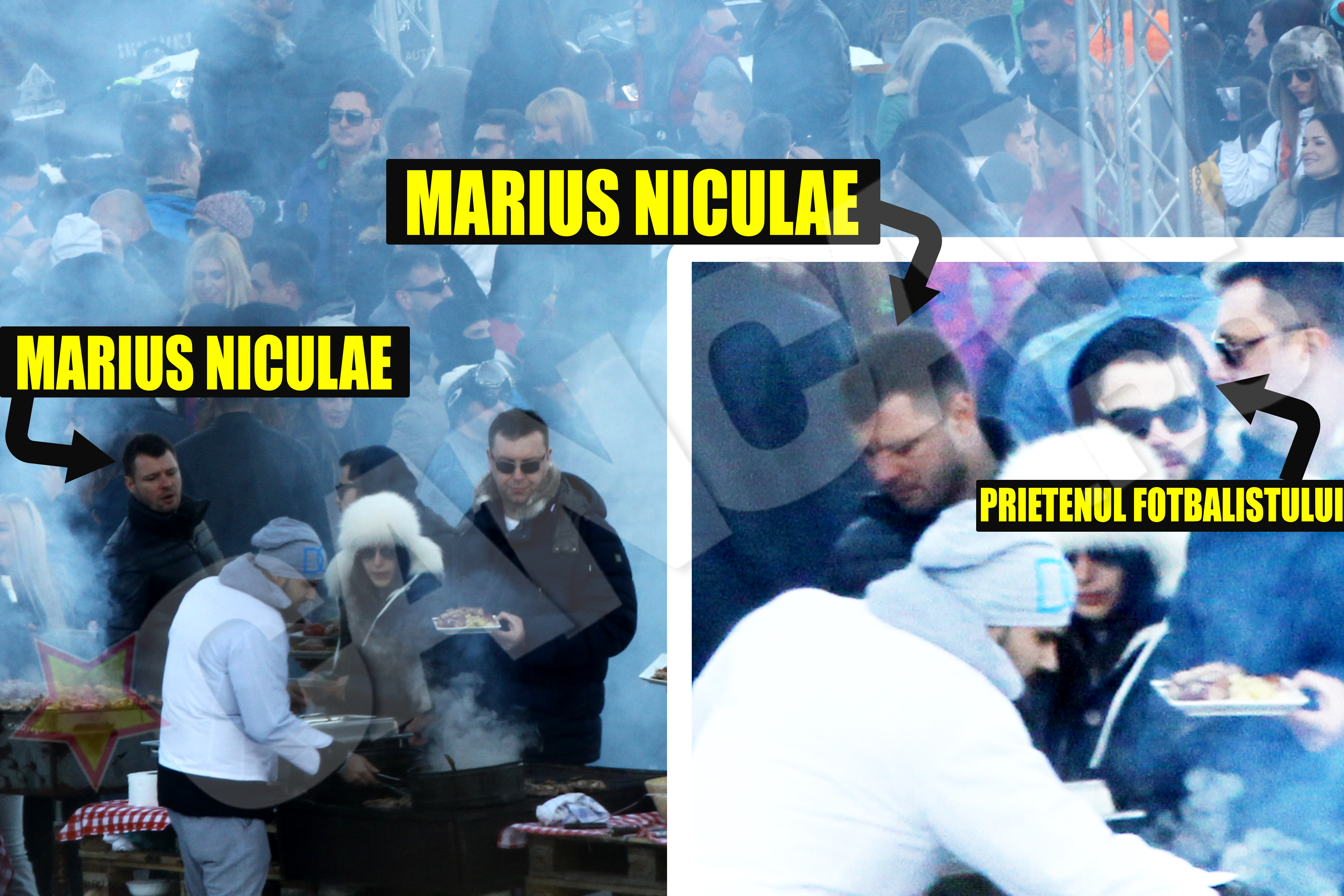 ”Nu vă supăraţi, îmi las şi eu Hermes-ul la rând, aicea!”. Marius Niculae a stat la coadă la mici cum se stătea pe vremuri la butelie.