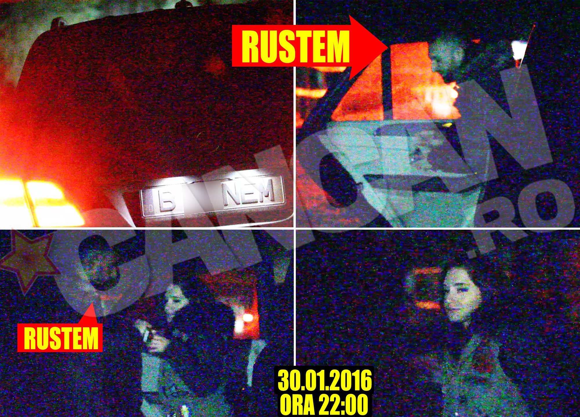 ORA 22:00. Vedem des în filmele americane cum poliţiştii împing oamenii pe bancheta din spate. Diferenţa dintre aceştia şi Rustem Ionescu este că poliţistul bucureştean nu închide uşa şi se duce la volan, ci se urcă după ei.