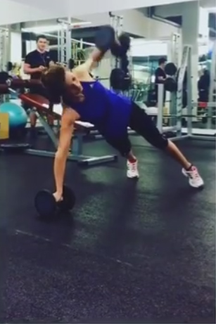 Ilinca arata foarte bine