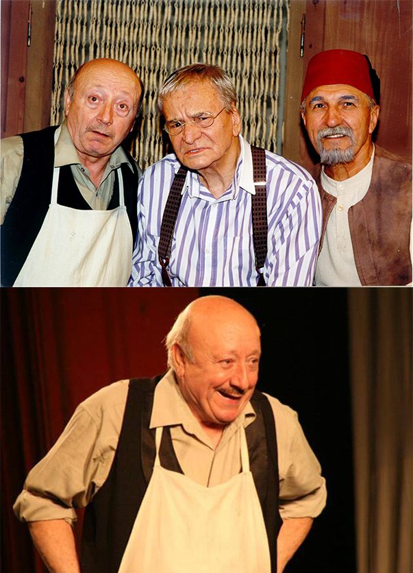 Marin Moraru, alaturi de Gheorghe Dinica si Radu Beligan