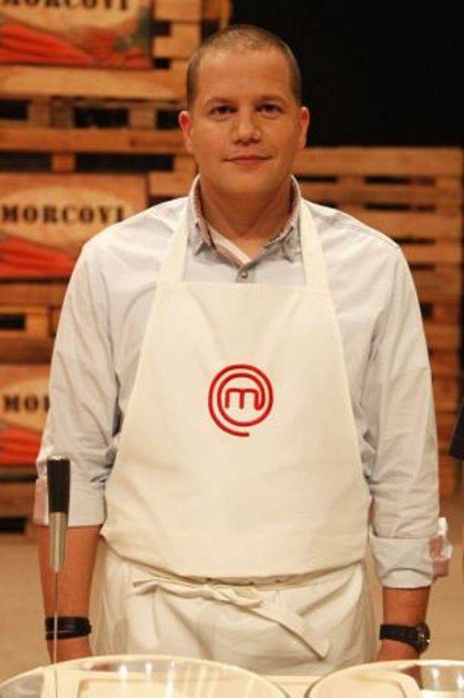 Gabi Godean in timpul concursului de la MasterChef