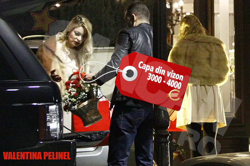 Pelinel a facut senzatie cu haina de blana purtata la petrecere