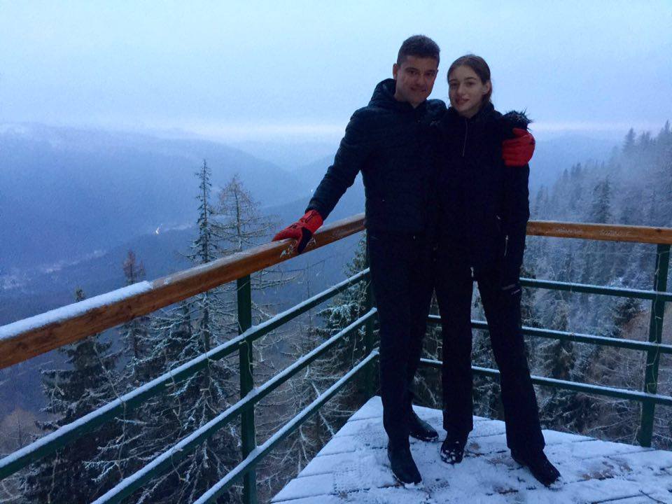 Laura Dinca si Cristian Boureanu