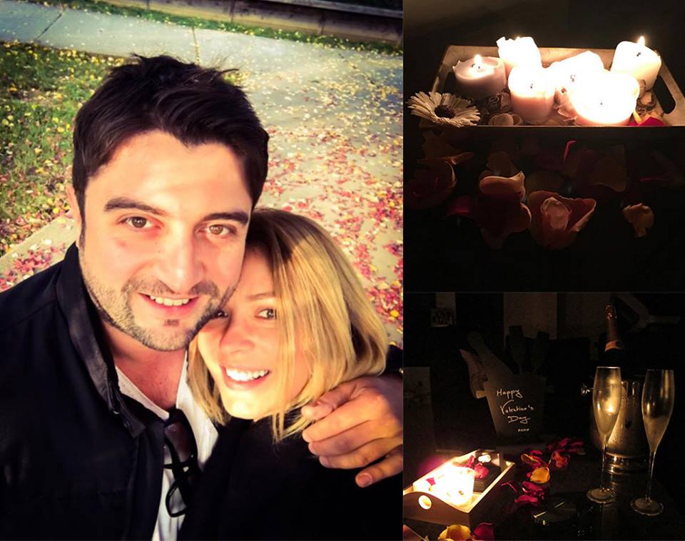 Diana Dumitrescu este rasfatata mereu de iubitul ei. Asa s-a intamplat si de Ziua Indragostitilor