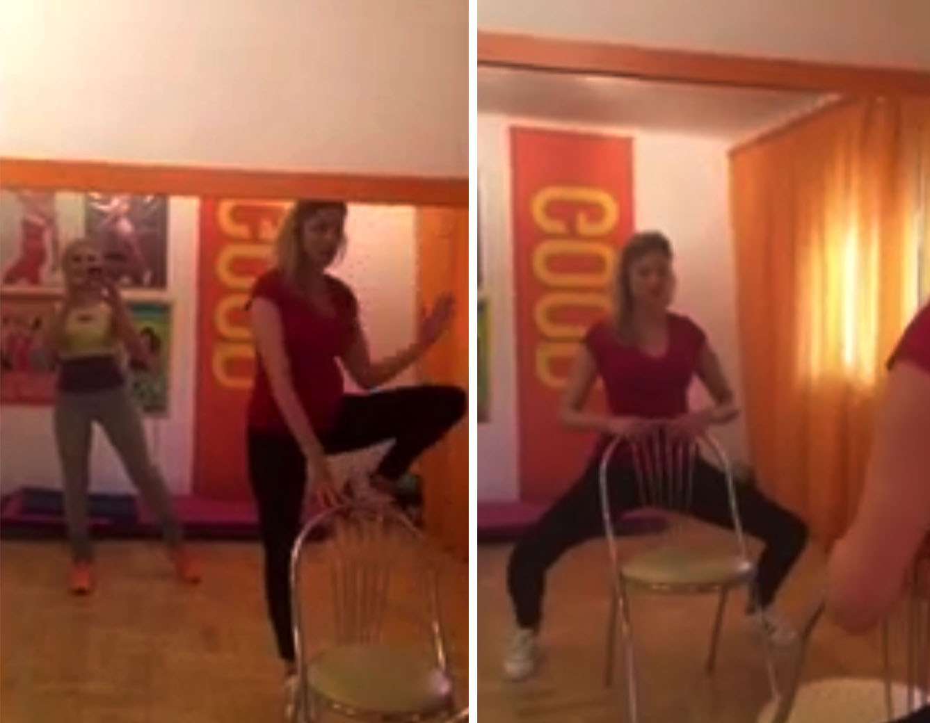 Valentina va face sport pe toata perioada sarcinii