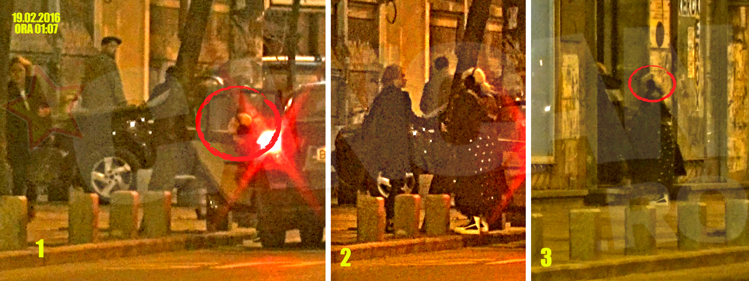 A ajuns cu soferul in fata blocului si nu a iesit din masina pana nu a insotit-o cineva pana la usa locuintei. Se teme pentru viata ei