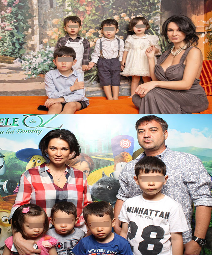 Nicoleta Luciu are o familie frumoasa