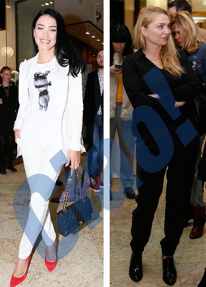 Adelina si Cristina, total neinspirate din punct de vedere vestimentar