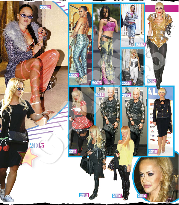 La 18 ani, Anda avea parul lung, cret si era brunet