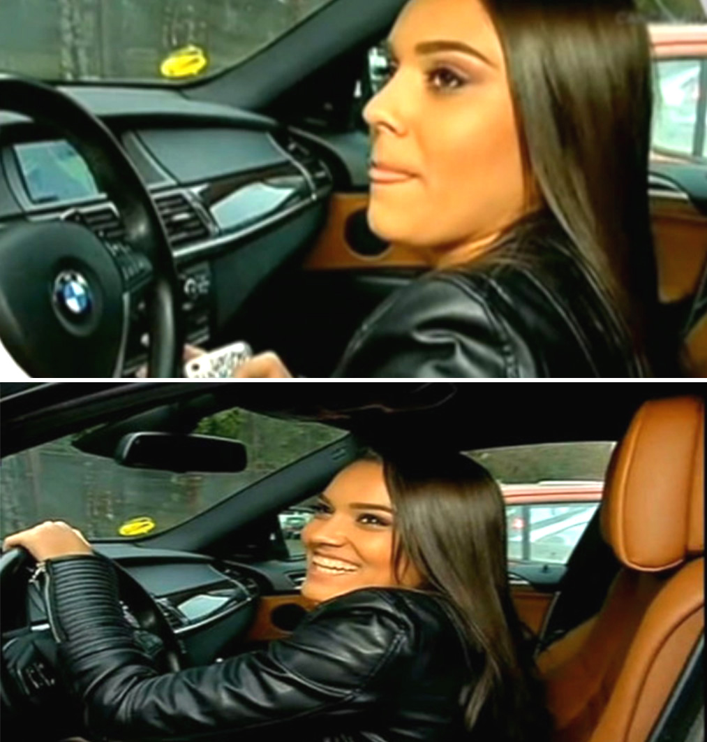 Carmen este mândră de prima ei maşină