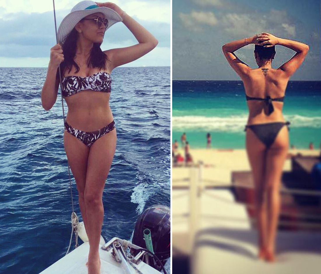 Fiica lui Adrian Minune a făcut senzaţie în costum de baie