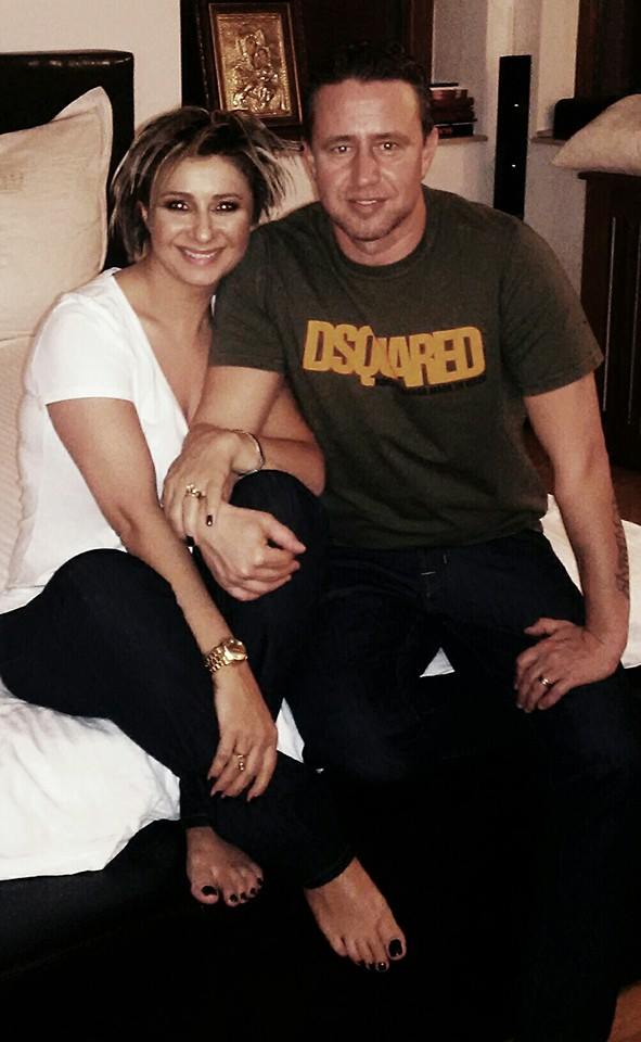 Anamaria Prodan si Laurentiu Reghecampf, sotul vedetei