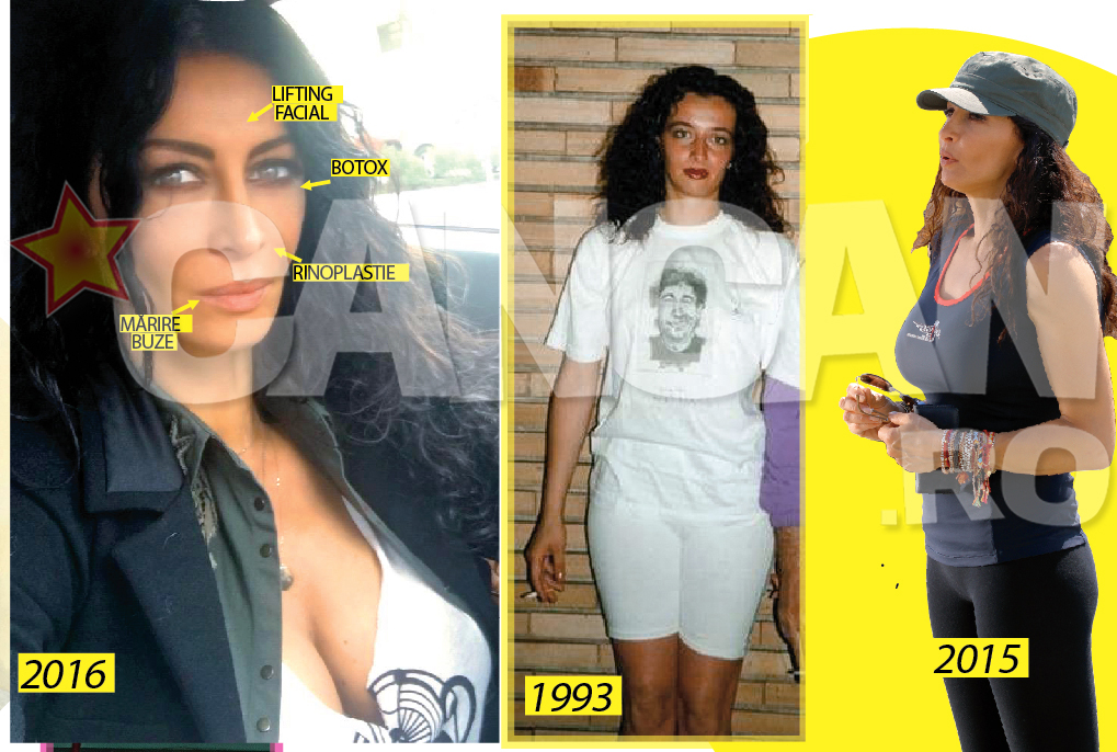 Si Mihaela Radulescu a trecut pe la estetician. Ar trebui sa aiba grija de tenul ei, pentru ca varsta isi spune cuvantul.