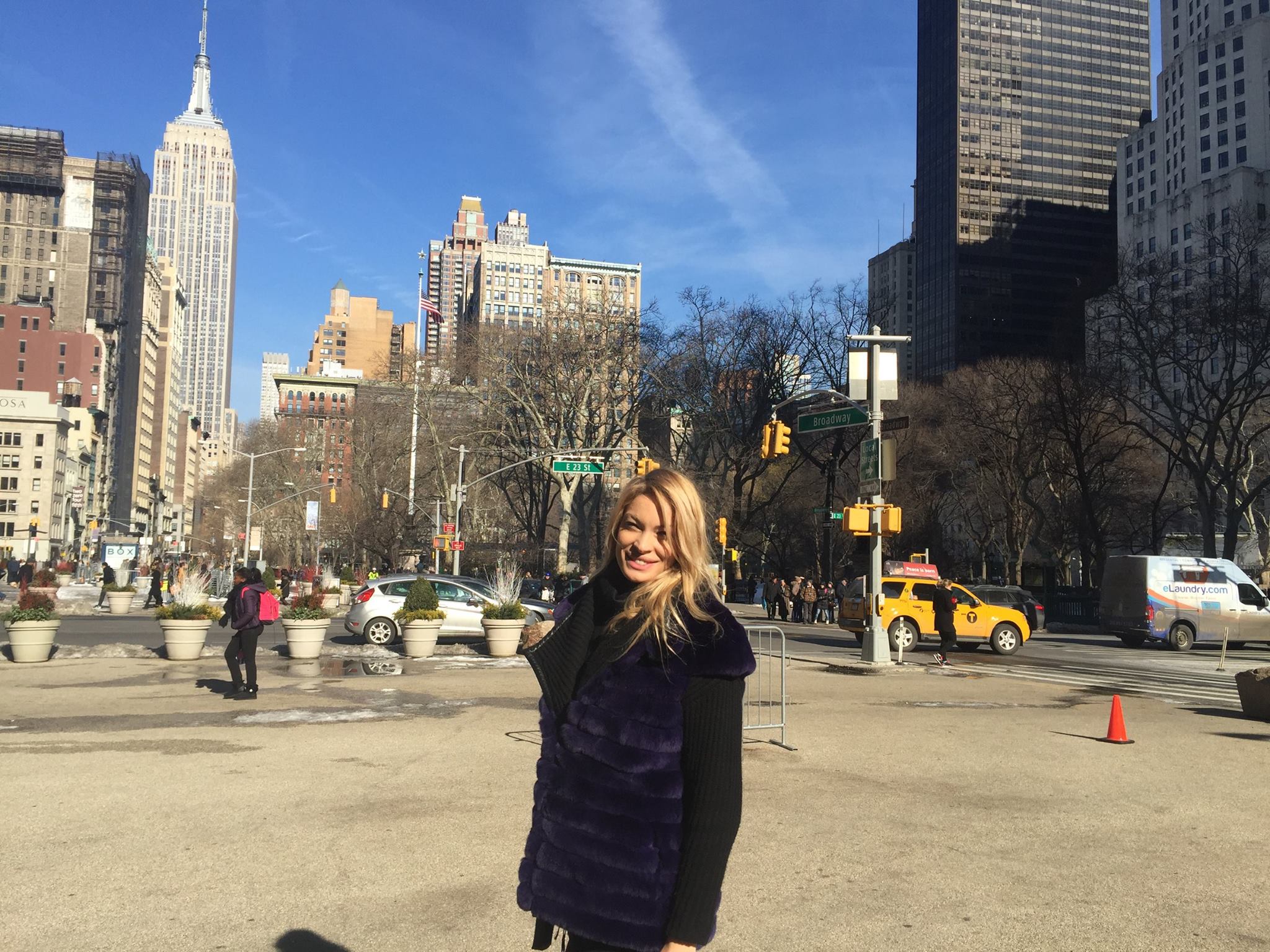 Valentina Pelinel in New York