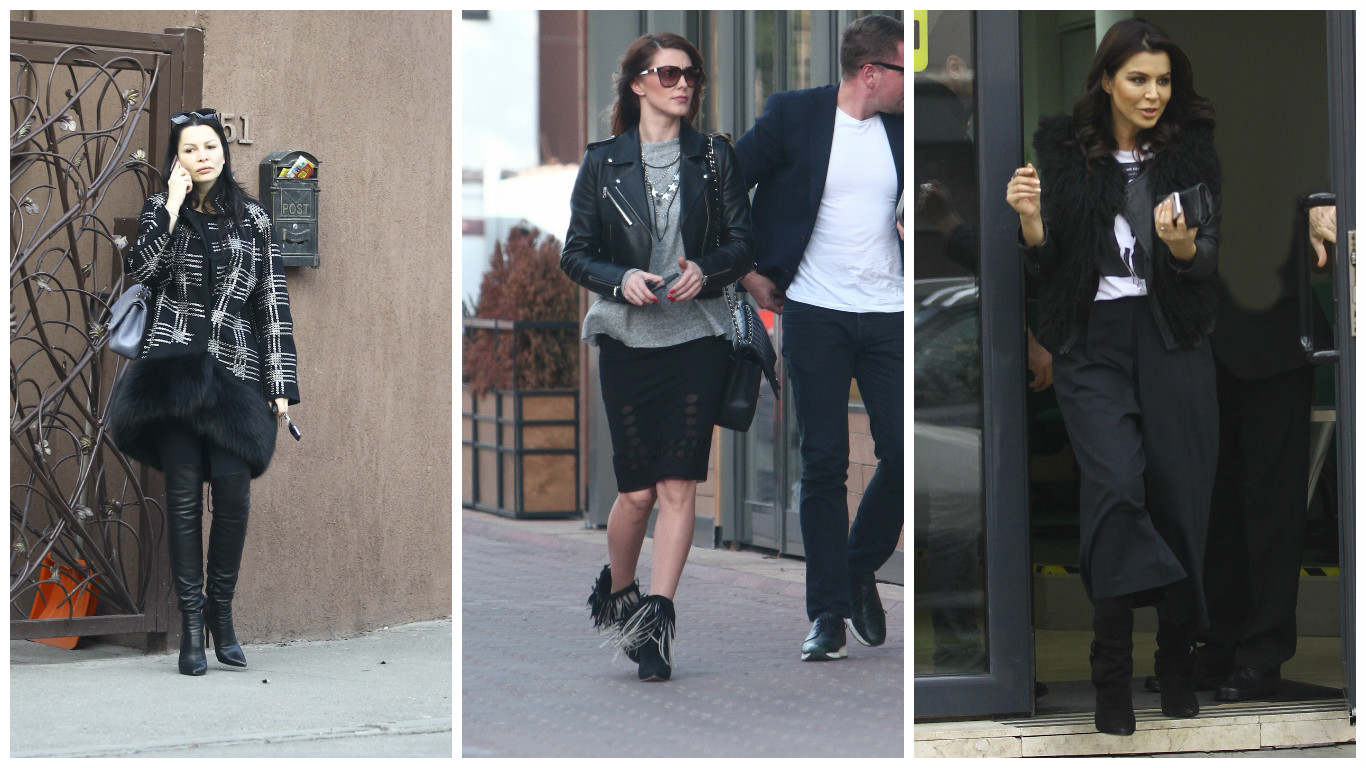 Brigitte Nastase, Ilinca Vandici si Simona Patruleasa.