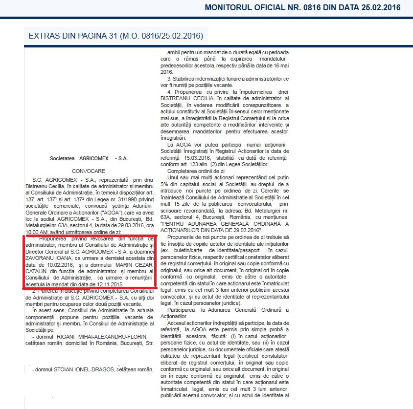 Zavo monitorul oficial