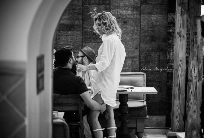 Diana şi Alin au realizat o şedinţă foto sexy de curând. FOTO: Alex Mazilu