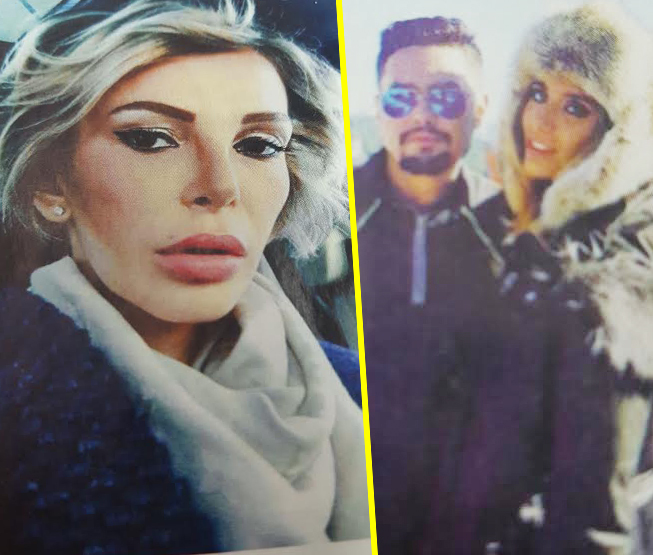 Iulia Stanciu (stânga) a fost căsătorită cu George (dreapta)